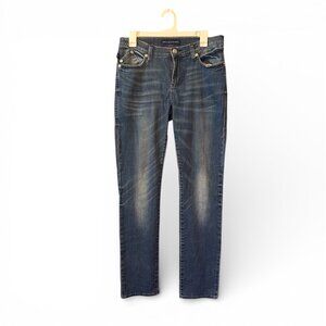 Rock & Republic Berlin Straight Leg Low Rise Jeans SZ 10M